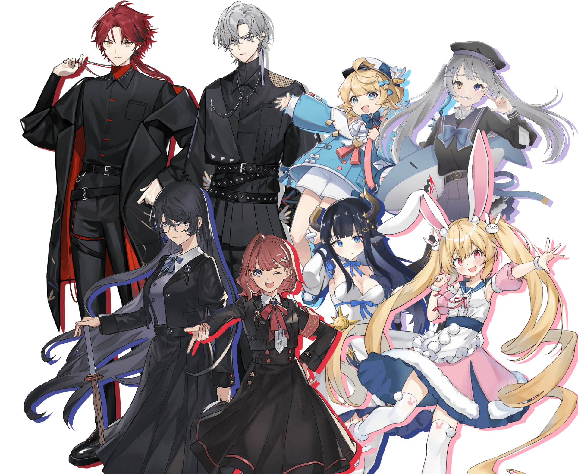 Vtuberのイラスト