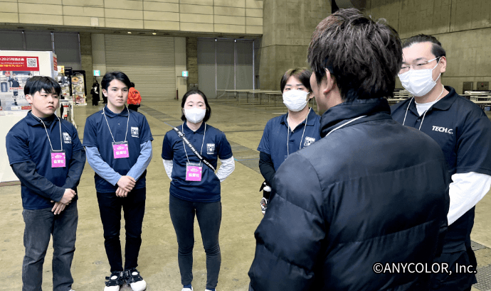 出展ブースの様子